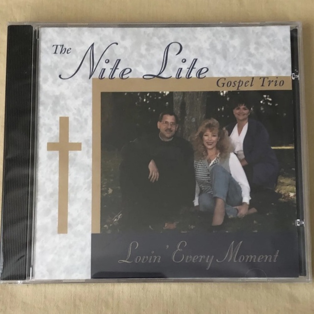The Nite Lite Gospel Trio CD Lovin Every Moment NWT 1998 Ron Claudia Pinkerton
